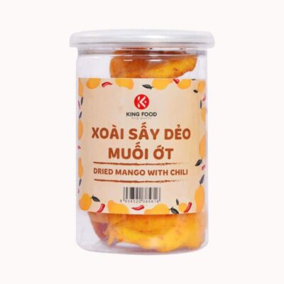 xoài sấy dẻo muối ớt