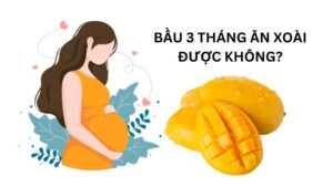 Bầu 3 tháng đầu ăn xoài được không?