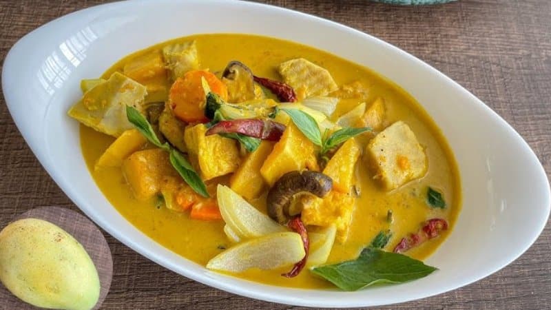 Cà Ri Sốt Xoài