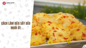 dứa sấy dẻo muối ớt