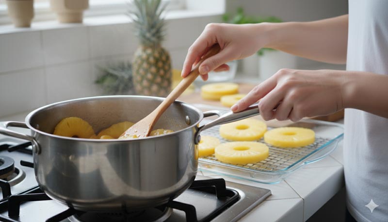 dứa sấy dẻo muối ớt