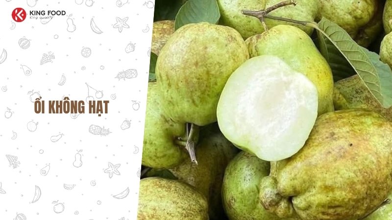 Ổi Thái: Giống ổi khổng lồ, giòn ngọt và ít hạt