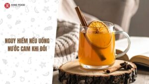 Cực kỳ nguy hiểm nếu uống nước cam khi đói