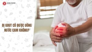 Bị gout có được uống nước cam không