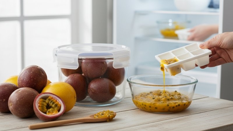 bảo quản chanh dây