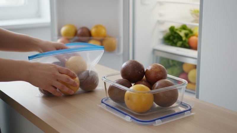 bảo quản chanh dây