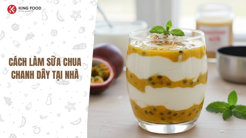 sữa chua chanh dây