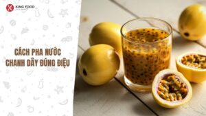 pha nước chanh dây