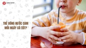 Trẻ uống nước cam mỗi ngày có tốt không?
