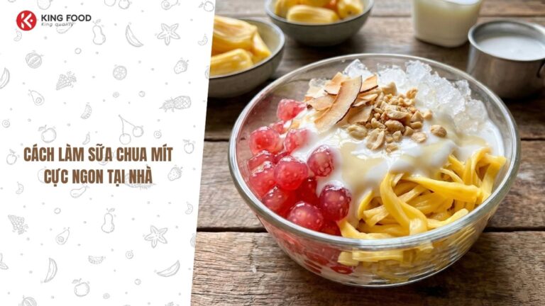 Cách làm sữa chua mít