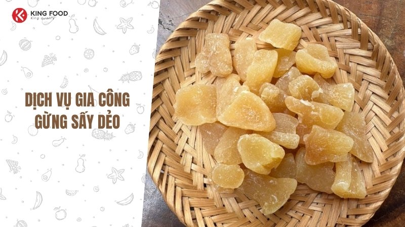 Gia công dâu tây sấy dẻo trọn gói
