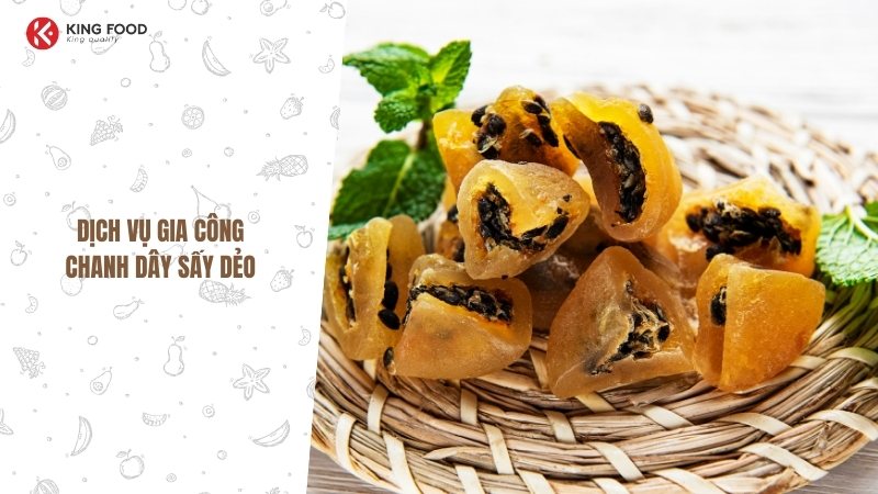 Gia công chanh dây sấy dẻo