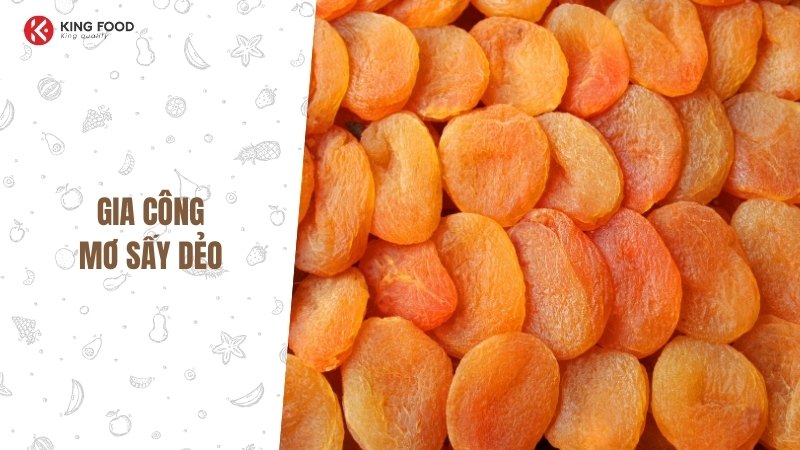 Gia công cam sấy dẻo trọn gói: Đón đầu xu hướng cùng King Food