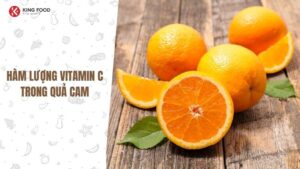 Hàm lượng Vitamin C trong quả cam