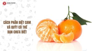 phân biệt cam và quýt