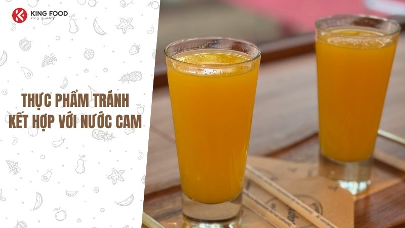 Nước cam pha sữa đặc có phải là sự kết hợp sai lầm?