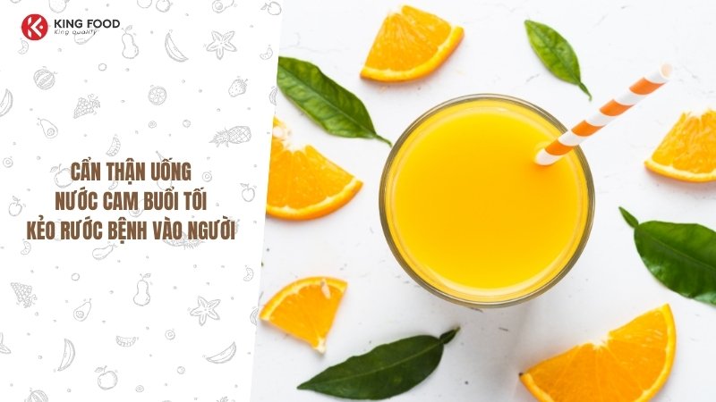 Bị tiêu chảy có nên uống nước cam không?